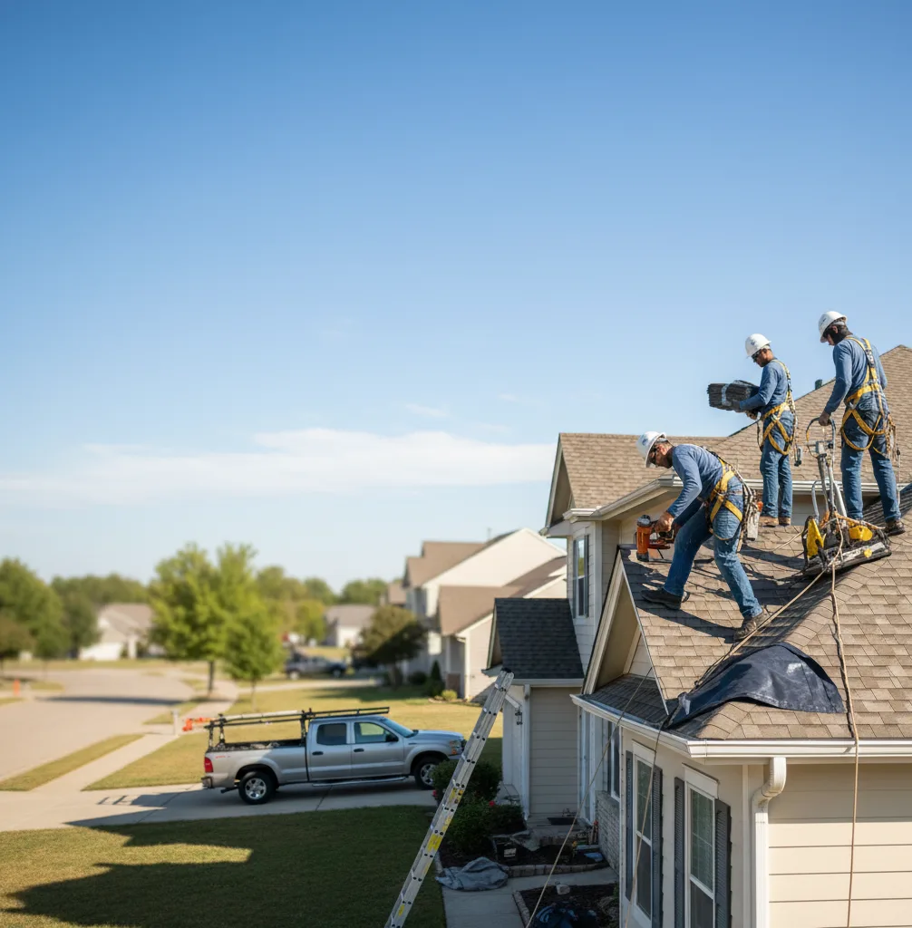 Shingle Replacement in De Soto, IL